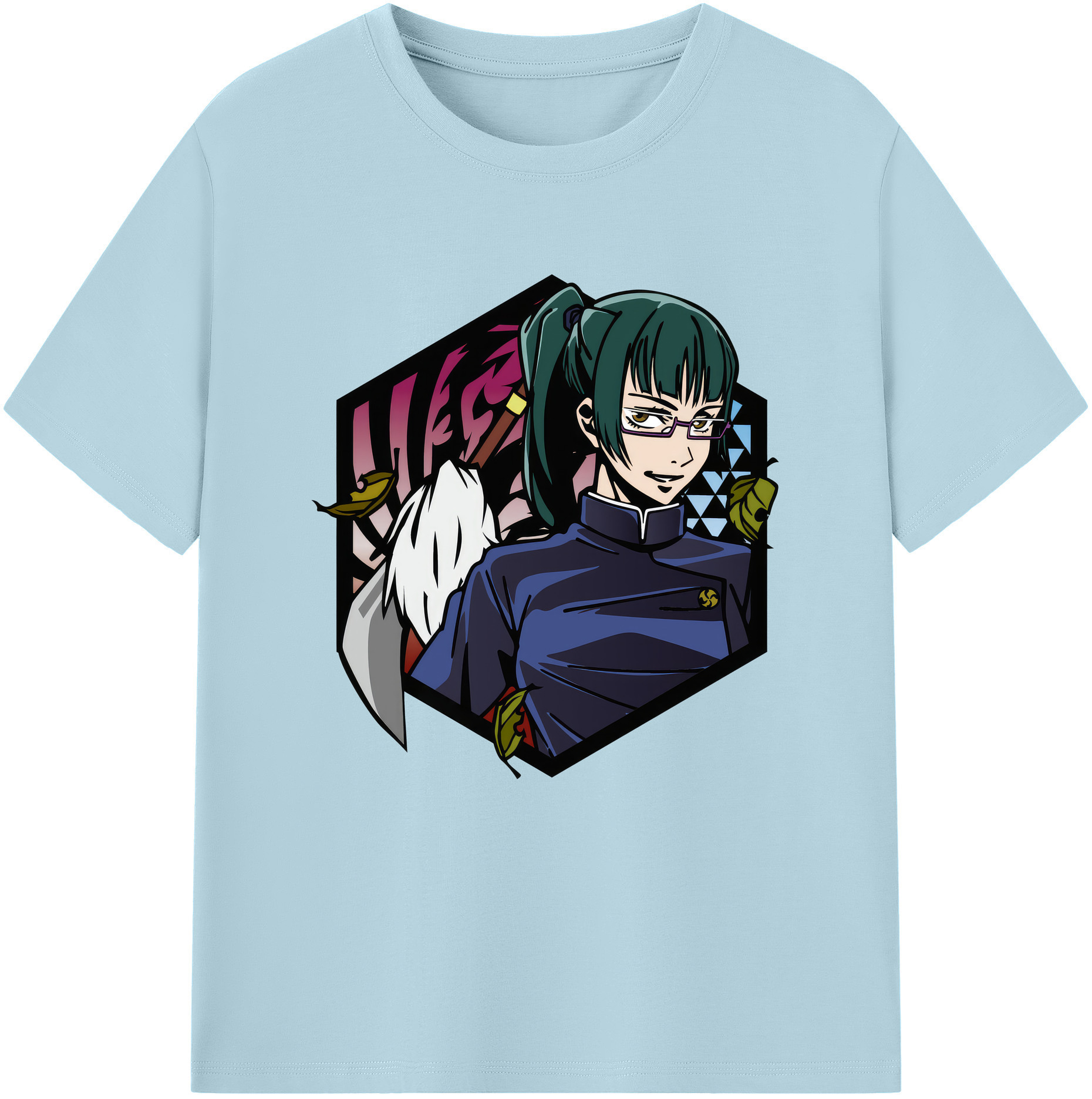 （画像用） 呪術廻戦 Jujutsu Kaisen 綿100％半袖Tシャツ（フロントプリント）